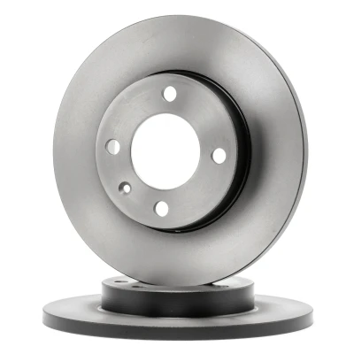 Bilde av TRW DF1516 Bremseskiver 239 12 4 100 fullt ut spraylakkert VOLKSWAGEN: GOLF 3, 2, 1, AUDI: Coupe B2, 80 B1 Sedan, B2