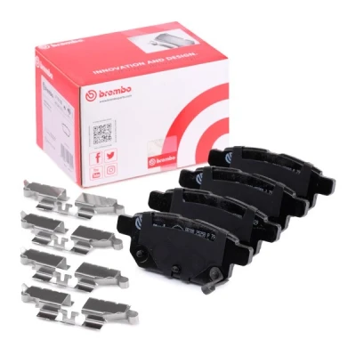 Bilde av BREMBO P 79 029 Bremseklosser med akustisk slitasjevarsel antihyle blikk tilbehør SUZUKI: Vitara IV SUV, SWIFT 4, SX4 II S Cross