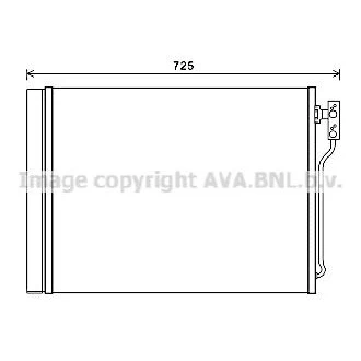 Bilde av PRASCO BWA2098 Radiator Aluminium 440 435 34 Kjøleribber satt sammen mekanisk BMW: 3 Sedan, Cabrio