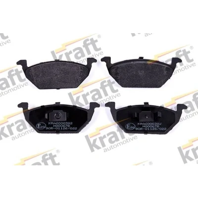Bilde av KRAFT 6000382 Bremseklosser framaksel SKODA: Octavia 1 Combi, Fabia 2, Roomster, VOLKSWAGEN: Polo V Hatchback, AUDI: A1 A3 Hatchback