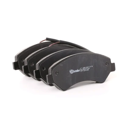Bilde av BREMBO P 23 136 Bremseklosser inkl. slitasjevarselkontakt med bremsecaliperskruer tilbehør PEUGEOT: Boxer Minibuss