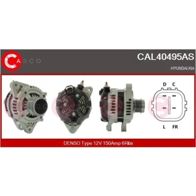 Bilde av CASCO CAL30184AS Dynamo 12V 65A
