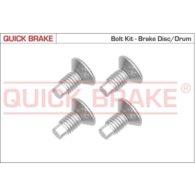 Bilde av QUICK BRAKE 11663K Skrue, bremseskive RENAULT: Kangoo I Express, CLIO 3, NISSAN: Interstar Van