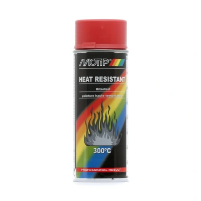 Bilde av MOTIP 04040 Motor / støtdemperlakk Kompakt green glossy 400 ml Rød