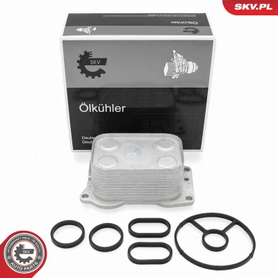 Bilde av Oljekjøler, motorolje citroën, fiat, ford, lancia, peugeot, volvo OE 1 232 498, 256 739, 363 095