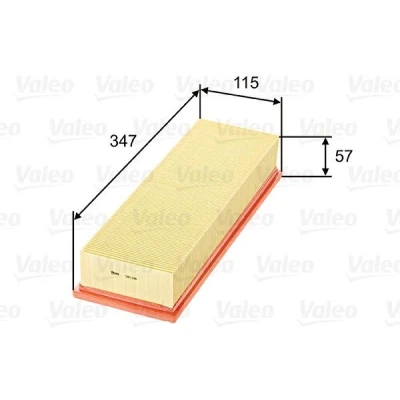 Bilde av VALEO 585098 Luftfilter 57 115 347 Filterinnsats