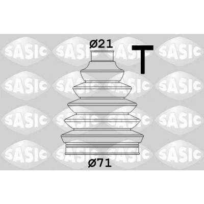 Bilde av SASIC 1900019 Drivakselmansjett hjulside Termoplast TOYOTA: Yaris II Hatchback, CITROËN: C3 I FIAT: Panda Hatchback