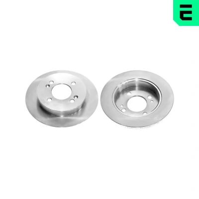 Bilde av OPTIMAL BS 8652C Bremseskiver bakaksel 234 10 4/6 fullt ut belagt KIA: Picanto II, I, HYUNDAI: i10 I