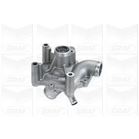 Bilde av GRAF PA985 Vannpumpe med deksel, tetningsring mekanisk Termoplast for vifteremdrift MINI: Hatchback, Cabrio