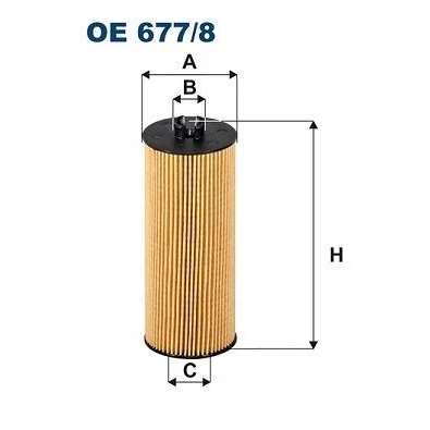 Bilde av FILTRON OE 677/8 Oljefilter Filterinnsats MERCEDES BENZ: E Klasse T modell, Sedan, C modell