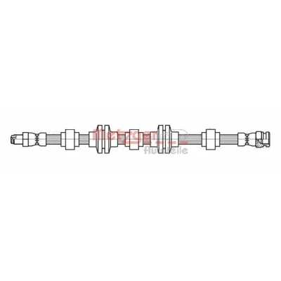 Bilde av METZGER 4118438 Bremseslange 600 M10 x 1