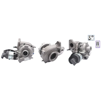 Bilde av ELSTOCK 91 1432 Turbolader Eksosturbolader, med lineær posisjonssensor (LPS) pneumatisk tetning OPEL: Corsa D Hatchback, Astra J Hatchback