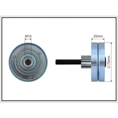 Bilde av Løpehjul, kilerem, seat,skoda,vw, 03C 145 276B