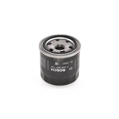 Bilde av BOSCH F 026 407 124 Oljefilter M 20 x 1,5 med en retursperreventil Påskruingsfilter MAZDA: 6 Sedan, Stasjonsvogn, 5, HYUNDAI: Getz, ix35