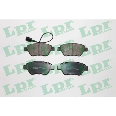 Bilde av LPR 05P1264 Bremseklosser FIAT: 500 Hatchback, Punto Evo C Cabrio, ALFA ROMEO: MiTo, PEUGEOT: Bipper Van