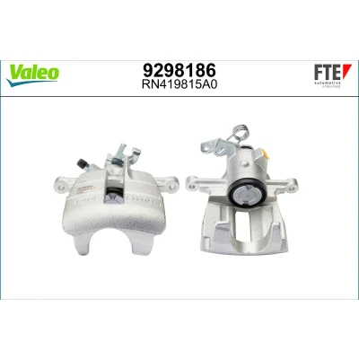 Bilde av FTE 9298186 Bremsecaliper grå Støpejern venstre bakaksel uten holder VOLKSWAGEN: Transporter 5, Multivan 5 (7HM, Bus