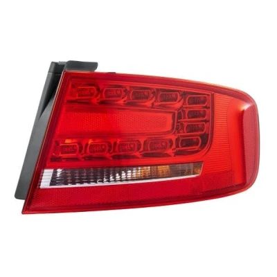 Bilde av HELLA 2VA 010 085 101 Baklykter høyre ytre del LED, P21W 12 Rød med pæreholder, uten lyspære AUDI: A4 B8 Sedan