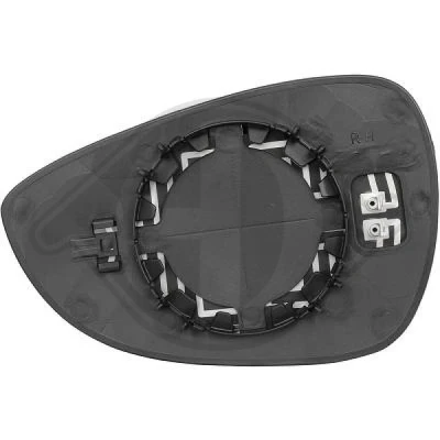 Bilde av DIEDERICHS 1405326 Speilglass høyre