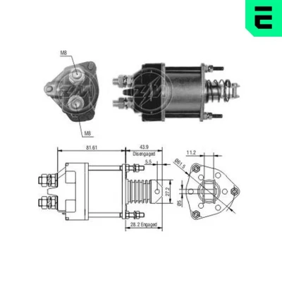 Bilde av ERA ZM1650 Magnetbryter, starter