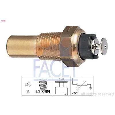 Bilde av FACET 7.3005 Kjølevæsketemperatursensor Made in Italy OE Equivalent OPEL: Manta B Sedan, Vectra Senator B, SAAB: 9 5 Sedan