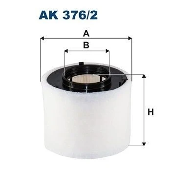 Bilde av FILTRON AK 376/2 Luftfilter 153 169,5 Filterinnsats AUDI: A4 B9 Allroad, Q5, Avant