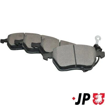 Bilde av JP GROUP 1163605210 Bremseklosser framaksel med integrert slitasjevarselkontakt VOLKSWAGEN: Polo IV Hatchback, GOLF 4, 3, AUDI: TT Coupé