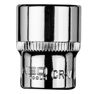Bilde av NEO TOOLS 08 454 Pipenøkkelinnsats 1/4 14 mm Krom vanadium stål sekskant