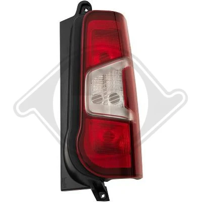 Bilde av DIEDERICHS 4014892 Baklykter høyre P21/5W, PY21W CITROËN: Berlingo, OPEL: Combo E Varebil / Stasjonsvogn