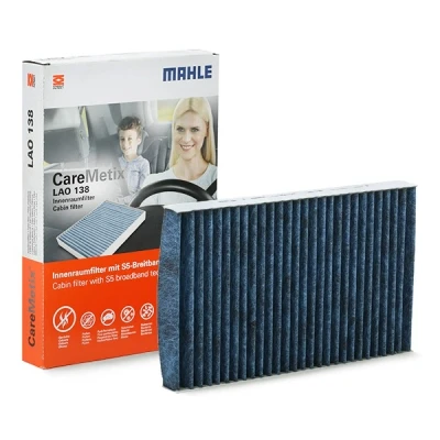 Bilde av MAHLE ORIGINAL LAO 138 Kupéfilter Karbonfilter, med antiallergisk virkning, antibakteriell effekt 285,0 177 29,0 CST4624 PEUGEOT: 308 II Hatchback