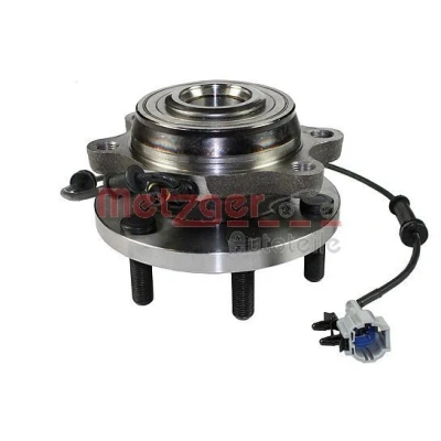 Bilde av METZGER WM 6999 Hjullagersett med integrert ABS sensor, hjulnav NISSAN: Pathfinder 3, NP300 Navara Pick up