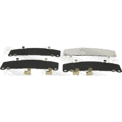 Bilde av antiknirkefolie, bremsebelegg (bakplate) FEBEST 0103 ASU40F