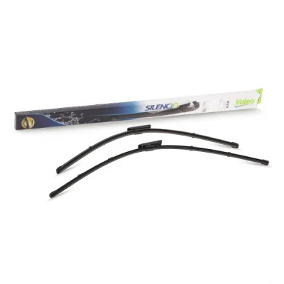Bilde av Vindusvisker Valeo Silencio X.trm, Flat Blade Set 574678 foran Rammeløs Bajonettfeste RENAULT: GRAND SCENIC 3