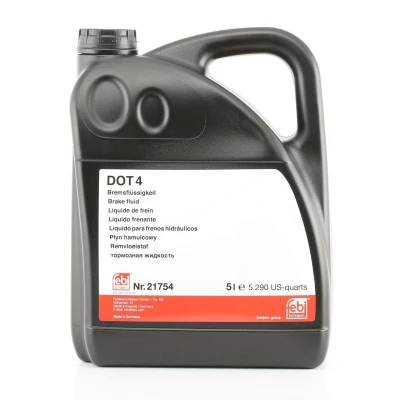 Bilde av FEBI BILSTEIN DOT 4 21754 Bremsevæske 5 TOYOTA: Avensis II Station Wagon, Land Cruiser Prado 120, HIACE Kasten, VOLKSWAGEN: Golf 5, Transporter