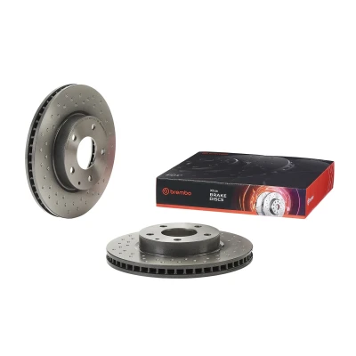 Bilde av BREMBO Bremseskive MAZDA: 3 Hatchback, CX 3, Sedan 25mm 5 perforert / ventilert belagt 09.C651.1X B45A33251A Bremseskiver, Skivebremser