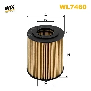Bilde av Oljefilter WIX FILTERS WL7460