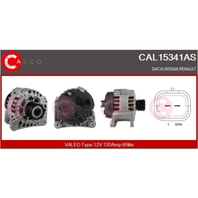 Bilde av CASCO CAL10120AS Dynamo 12V 90A MERCEDES BENZ: G Klasse SUV, W124 Sedan, Sprinter 4 T Flatvogn lastebil/Chassis