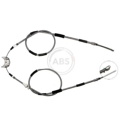 Bilde av A.B.S. K10615 Bremsekabel 2965 for høyre/venstre ratt FORD: ESCORT 4 Cabriolet