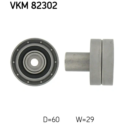 Bilde av Styrerulle, registerreim SKF VKM 82302