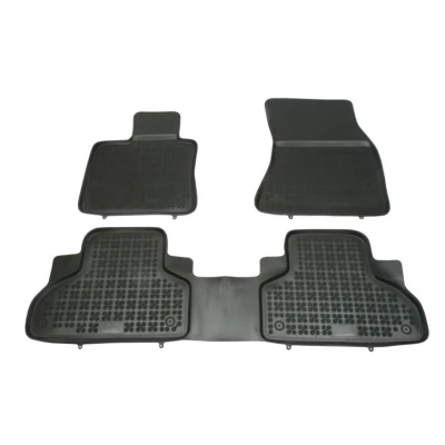Bilde av REZAW PLAST 200718 Gulvmatte sett gummi foran og bak 3 svart Skreddersydd BMW: X5