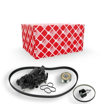 Bilde av FEBI BILSTEIN 172706 vannpumpe + Registerreimsett med 163 VOLKSWAGEN: Golf 7, Polo V Hatchback, Jetta 4, SKODA: Octavia 3 Combi