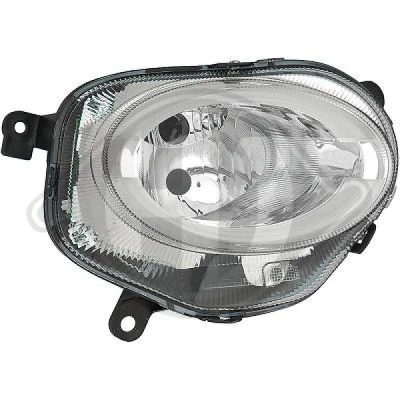 Bilde av DIEDERICHS 3405183 Frontlykter venstre H7, LED for fjernlys FIAT: 500 Hatchback