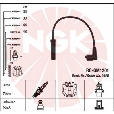 Bilde av NGK 9185 Pluggledninger 4
