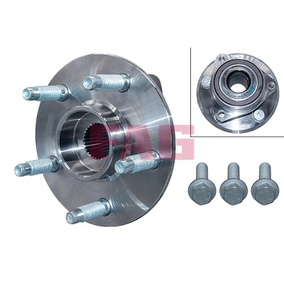 Bilde av FAG 713 6449 90 Hjullagersett Bildet viser leveranseinnholdet 156,70, 91,20 OPEL: Insignia A Sports Tourer, Hatchback, Sedan