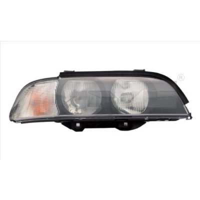 Bilde av TYC 20 0379 15 2 Frontlykter høyre HB3, H7 hvit med elektromotor, pæreholder BMW: 5 Touring, Sedan