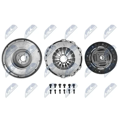 Bilde av NTY NZS VW 005 Clutch uten sentral utkobling, med clutchtrykkplate svinghjul, skruesett, clutchplate VOLKSWAGEN: Golf 5, Caddy 3