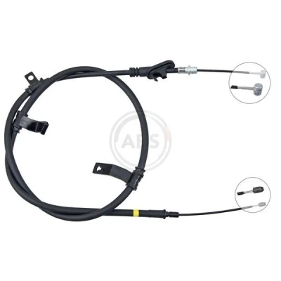Bilde av Kabel, parkeringsbremse, Høyre bak, hyundai accent sedan iii, sonata iv, 59770 38005