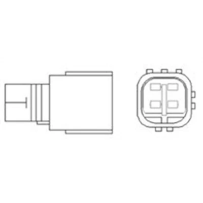 Bilde av MAGNETI MARELLI 466016355105 Lambdasonde oppvarmet 4 TOYOTA: Corolla VIII Compact, Liftback, Stasjonsvogn