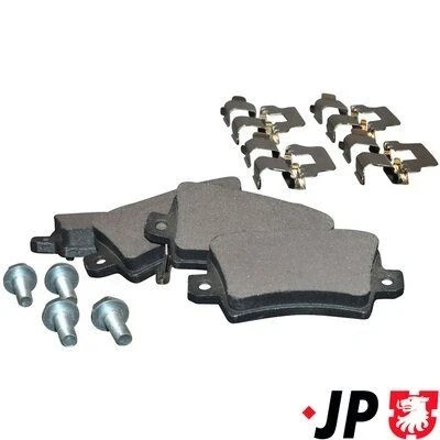 Bilde av JP GROUP 3463700310 Bremseklosser bakaksel med akustisk slitasjevarsel HONDA: CIVIC 8 Hatchback