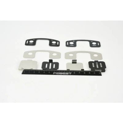 Bilde av antiknirkefolie, bremsebelegg (bakplate), bakaksel begge sider, mitsubishi, MN102873, MR475904