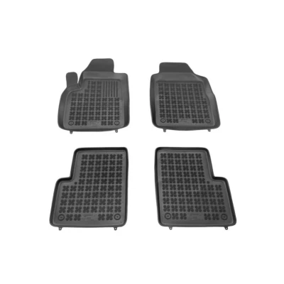 Bilde av REZAW PLAST 201503 Gulvmatte sett gummi foran og bak 3 svart Skreddersydd FIAT: 500 Hatchback